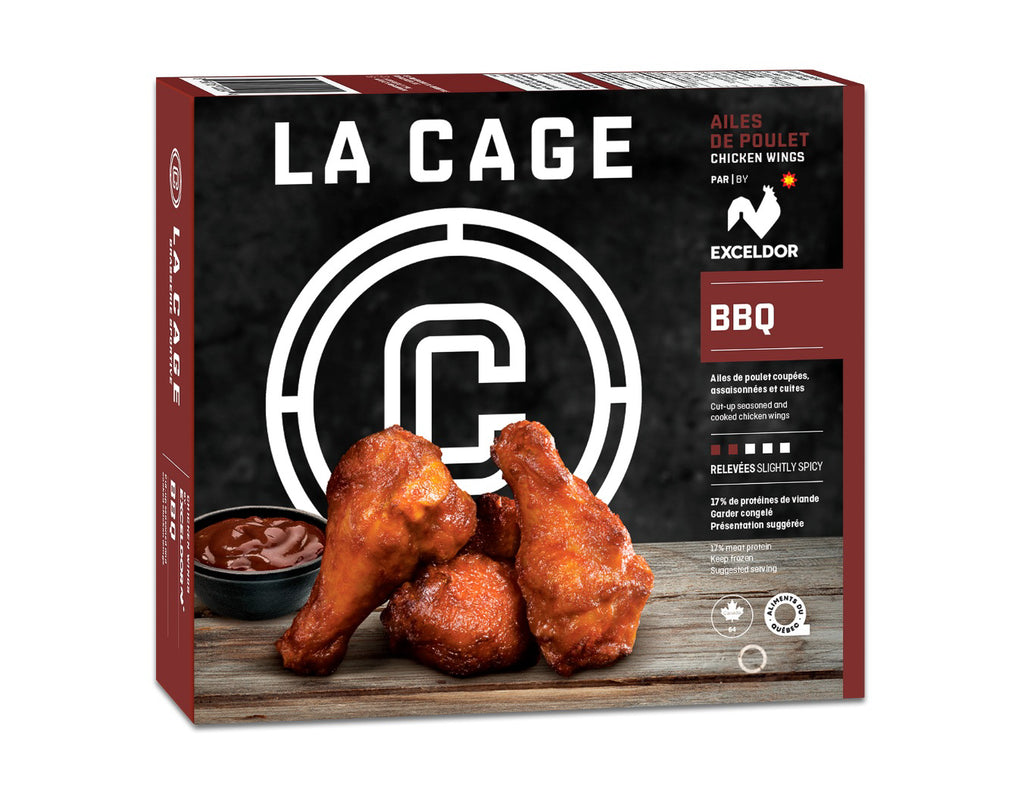 La Cage BBQ Chicken Wings, 1.8 kg