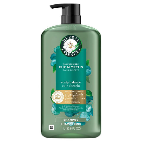 Herbal Essences Bio Renew Shampoo - Eucalyptus, 1 L
