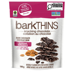 Barkthins Dark Chocolate Almond with Sea Salt, 566 g