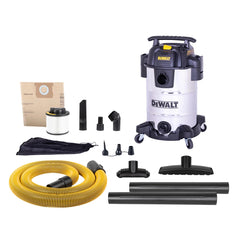 Dewalt 8 Gallon/30L Pro Stainless Steel Wet/Dry Vacuum, 1 unit