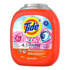 $7 OFF - Tide Pods with Downy, Liquid Laundry Detergent Pacs, 104 pods