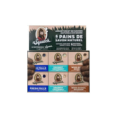 DR. Squatch Natural bar soap, 6 x 141 g