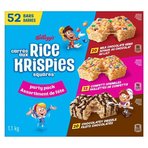 Kellogg's Rice Krispies Variety, 52 bars
