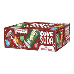 Cove Soda The Holiday Pack, 24 x 355 mL