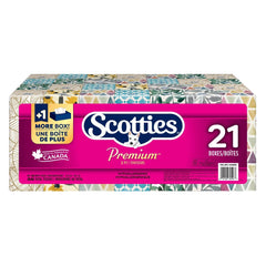 $6 OFF - Scotties Premium 2-ply Facial Tissue, 21 x 126 sheets