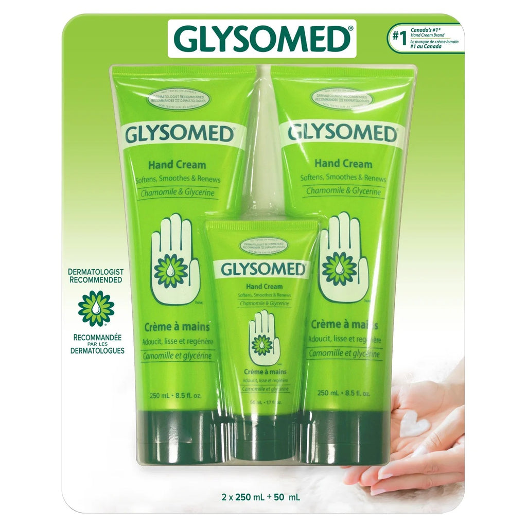 $3.5 OFF - Glysomed Hand Cream + 50ml, 2 x 250 mL