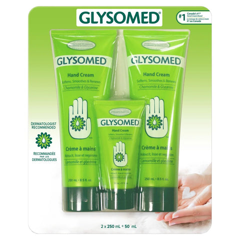 $3.5 OFF - Glysomed Hand Cream + 50ml, 2 x 250 mL