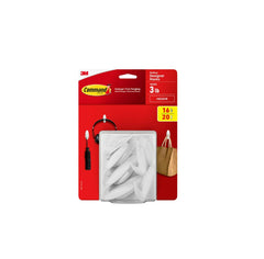 3M Command Plastic Hooks, 1 pack
