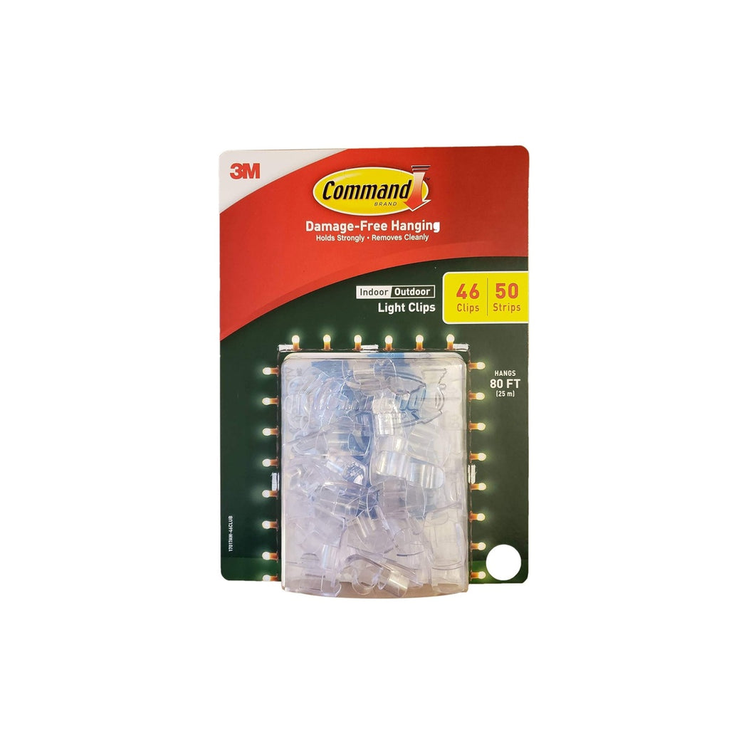 3M Command Light Clips, 1 pack