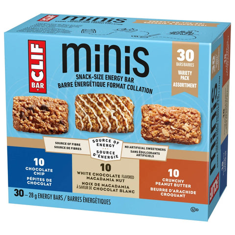 Clif Minis Energy Bars, 30 x 28 g