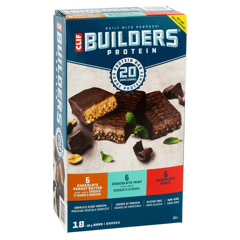 Clif Builder's Protein Bars, 18 x 68 g