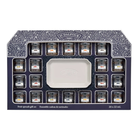 St Dalfour Fruit Spread Set, 20 x 22 ml