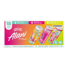 Alani nu Energy drink variety pack, 18 x 355 mL