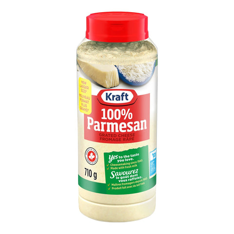 Kraft Grated Parmesan Cheese, 710 g