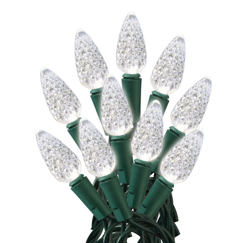 Sylvania 2 x 100 C6 Warm White LED Christmas Lights, 1 unit