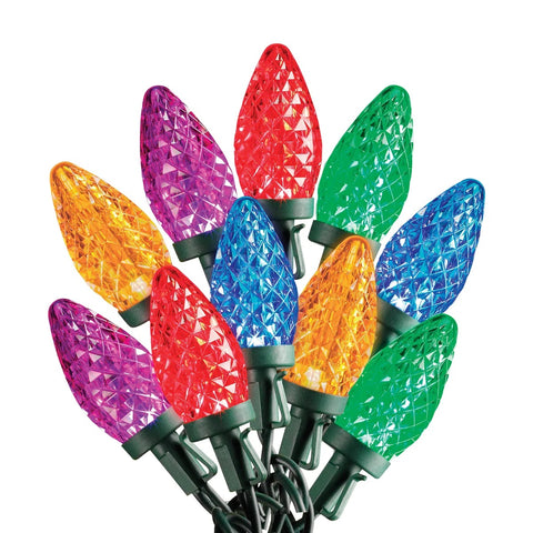 Sylvania 2 x 100 C6 Multi LED Christmas Lights, 1 unit