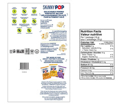 Skinnypop Original Popcorn, 28 x 18 g