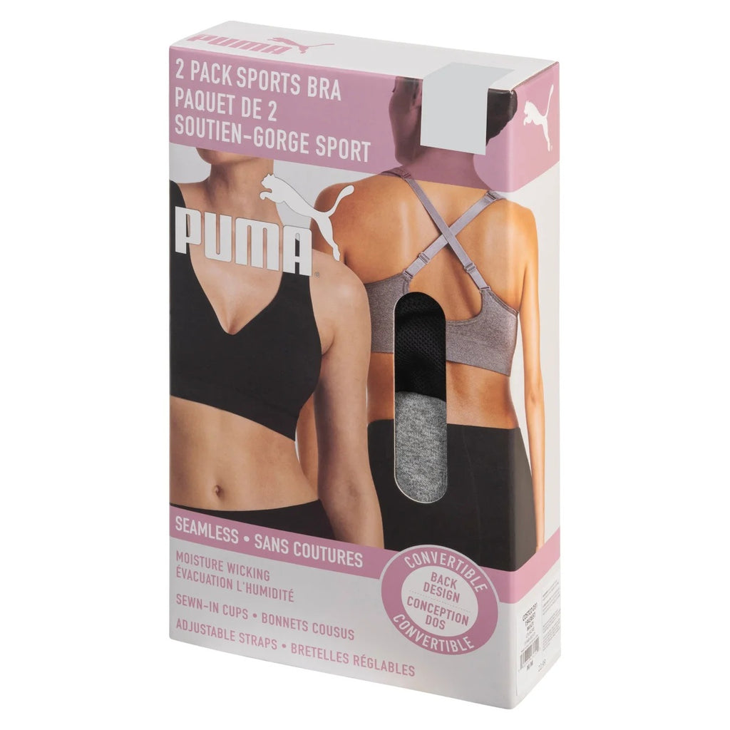 Puma Sports Bra - XL, 2 pack