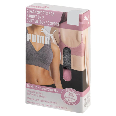 Puma Sports Bra - S, 2 pack