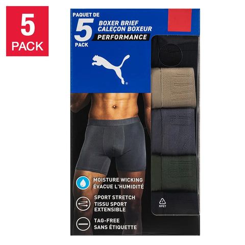 $5 OFF - Puma active Boxer Brief - XL, 5 units