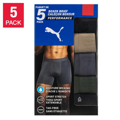 $5 OFF - Puma active Boxer Brief - XL, 5 units