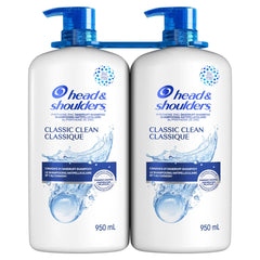 $5.5 OFF - Head & Shoulders Classic Clean Anti-Dandruff Shampoo, 2 x 950 mL