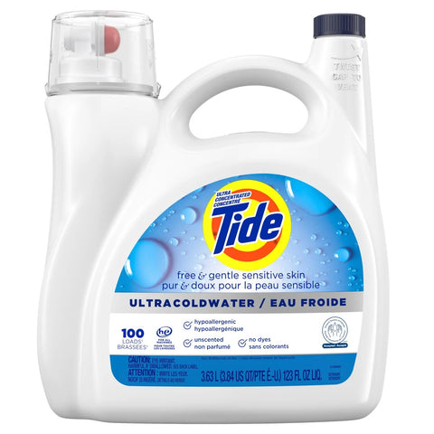 $5 OFF - Tide Free & Gentle Laundry Detergent, 4.7 L
