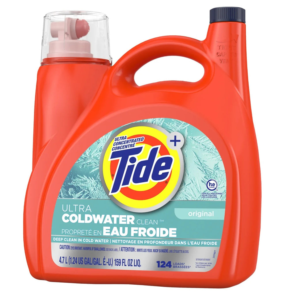 Tide Liquid Coldwater Laundry Detergent, 4.7 L