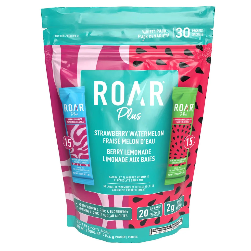 ROAR - Electrolyte Powder Variety Pack, 30 x 7.2 g