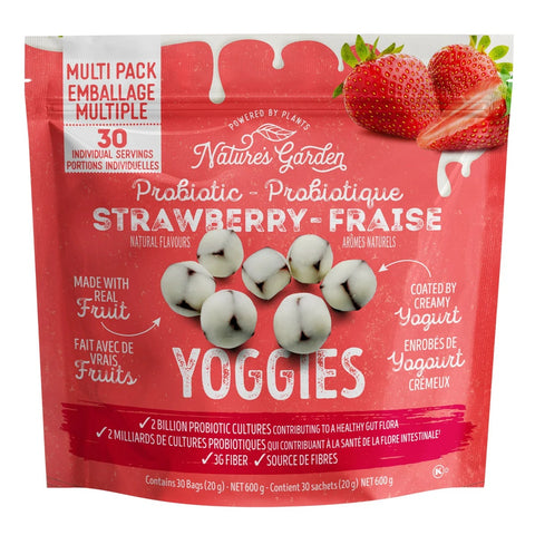 Nature's garden Strawberry yoggies, 30 x 20 g