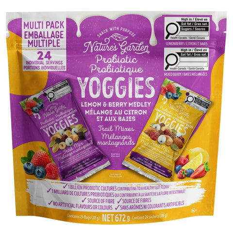 $3.5 OFF - Nature's garden Trail mix yoggies, 24 x 28 g