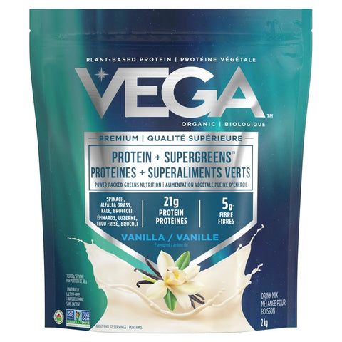 $17 OFF - Vega Organic Vanilla Protein and Greens Powder, 2 kg