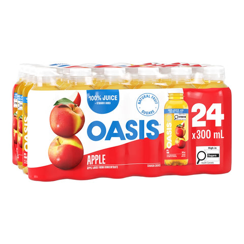 Oasis Apple Juice, 24 x 300 ml