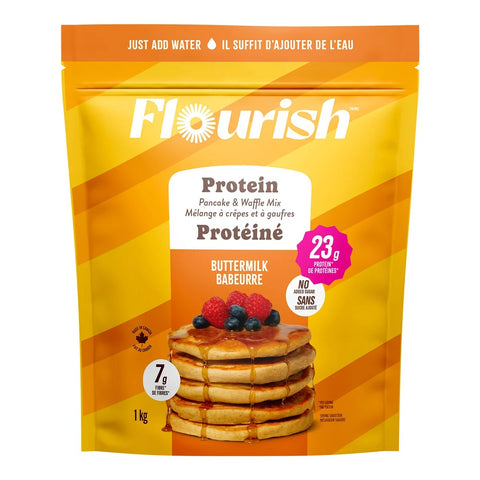 Flourish Protein Pancake & Waffle Mix, 1 kg