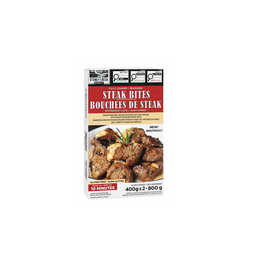 Stoney Creek Steak Bites, 2 x 400 g