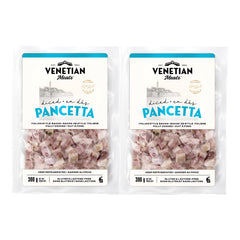 Venetian Diced Pancetta, 2 x 300 g