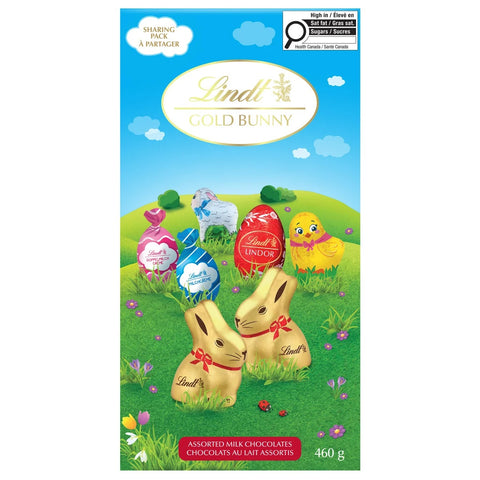 Lindt Easter Assorted Milk Chocolates, 460 g