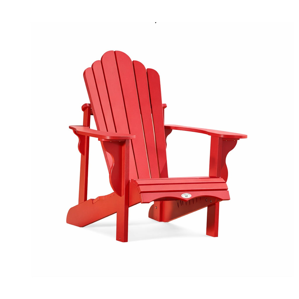 Leisure Line Adirondack Chair - RED, 1 chair