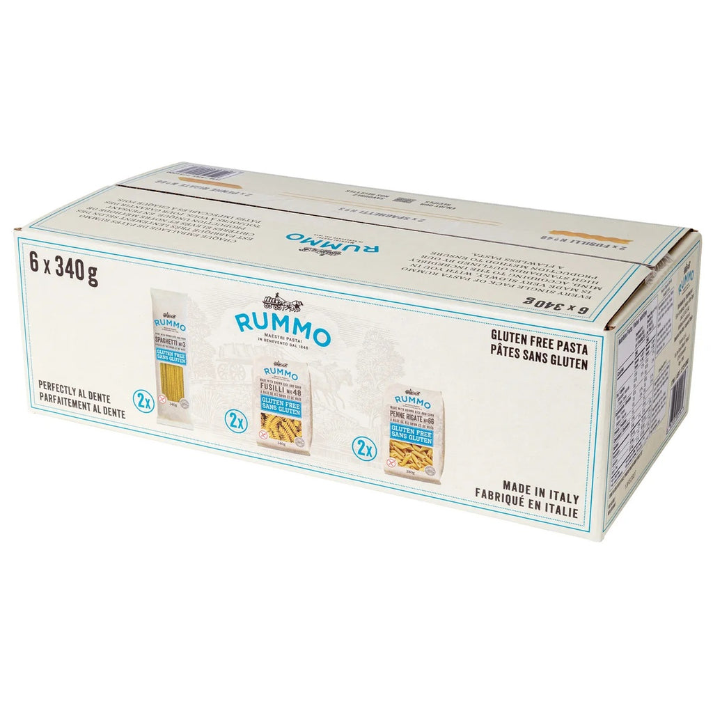 Rummo Gluten Free Pasta Variety Pack, 6 x 340 g
