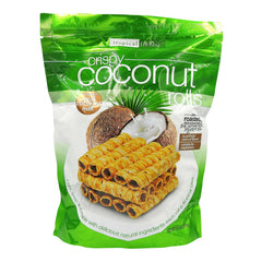 Tropical Fields Crispy Coconut Rolls, 400 g
