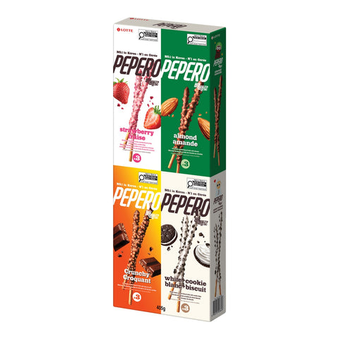 Lotte Pepero Assorted Pack, 405 g