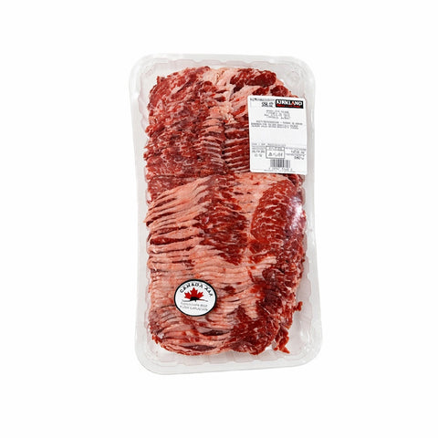 Kirkland Thinly Sliced Boneless Blade, 2.1 kg