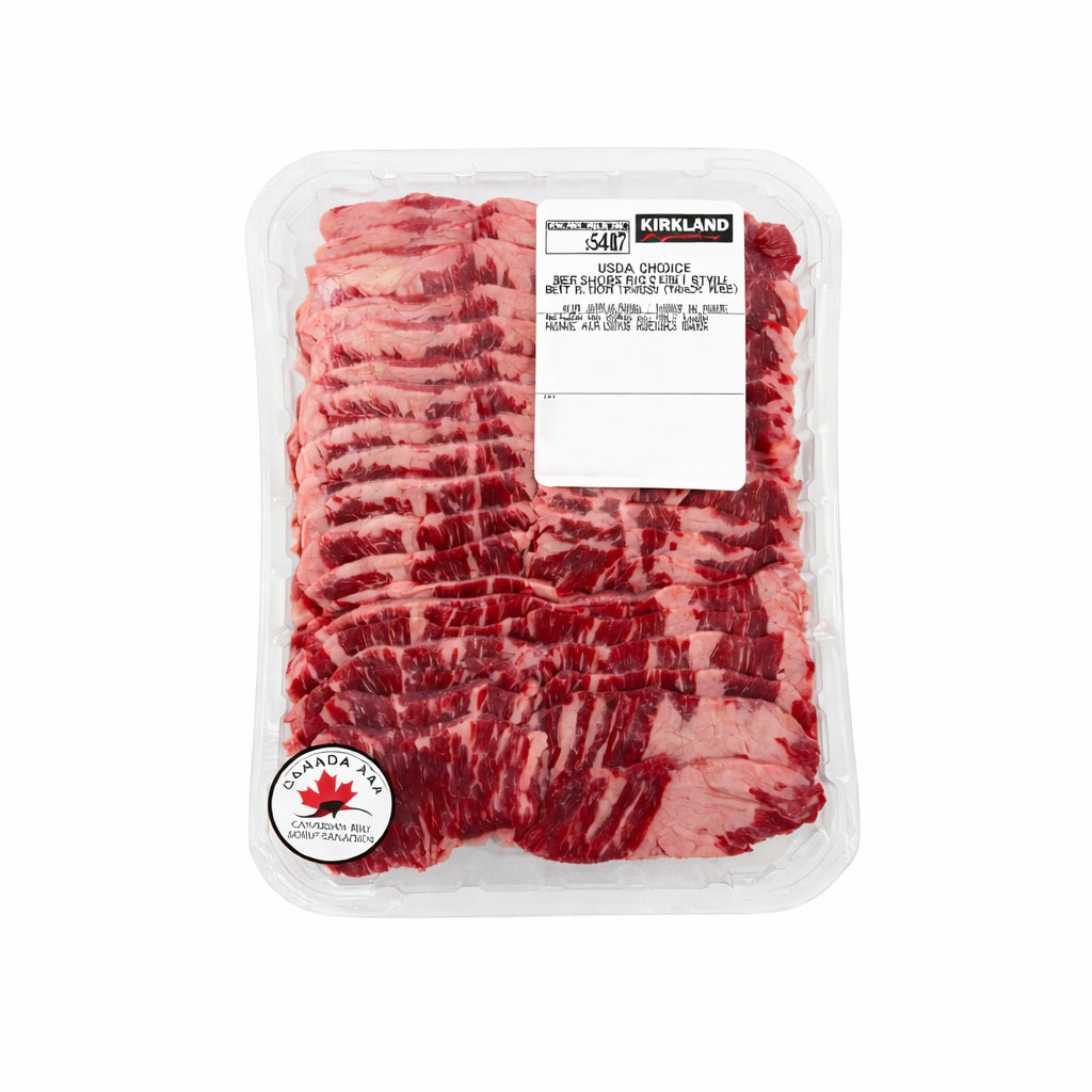 Kirkland Thinly Sliced Wagyu Flat Iron, 0.9 kg