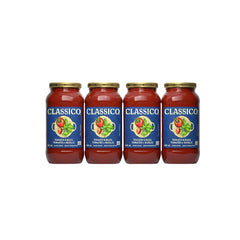 Classico Tomato & Basil Pasta Sauce, 4 x 600 ml