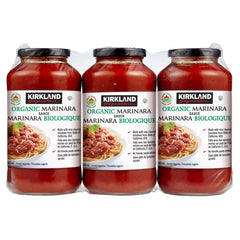 Kirkland Organic Marinara Sauce, 3 x 860 ml