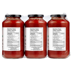 Kirkland Organic Marinara Sauce, 3 x 860 ml