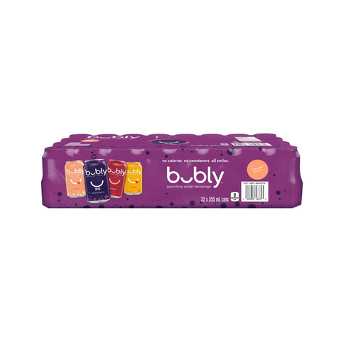 Bubly Variety Pack Purple, 32 x 355 mL