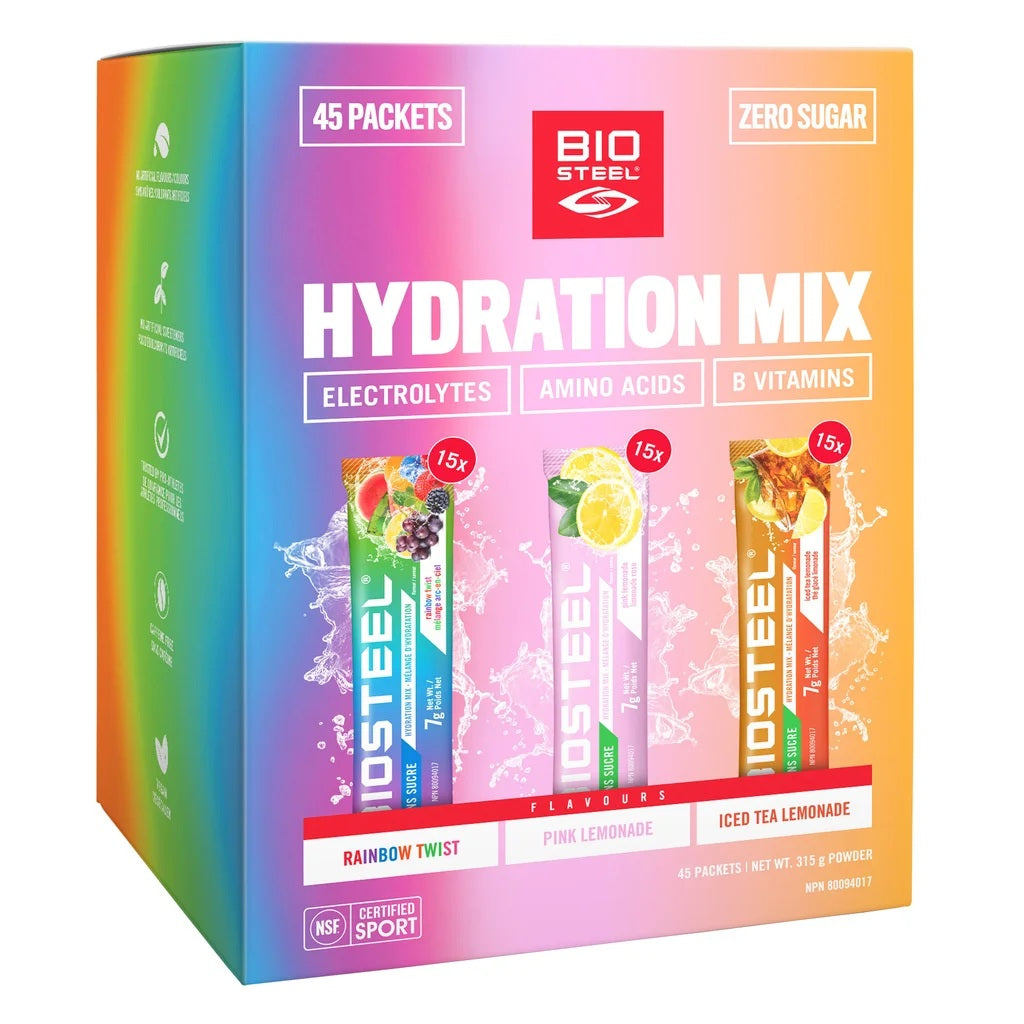 $8 OFF - BioSteel - Hydration Mix Electrolytes, 30 x 7 g