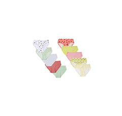 Trimfit Organic Girls Underwear - M, 8 underwears