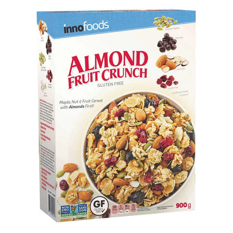 InnoFoods Gluten Free Almond Fruit Crunch, 900 g